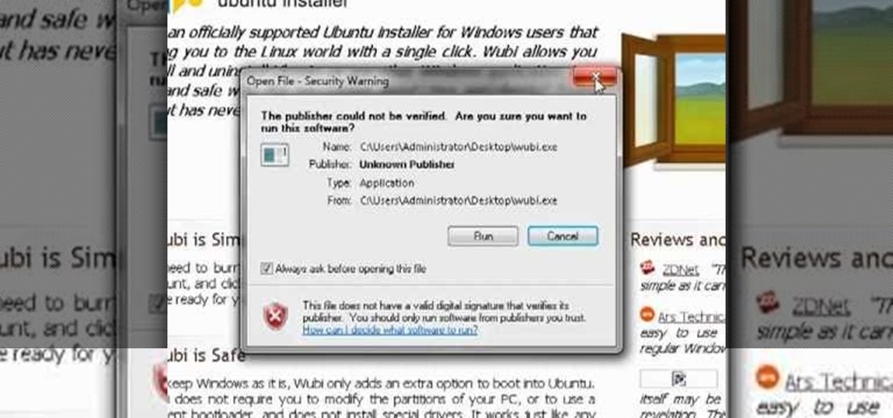 wubi installer for windows xp